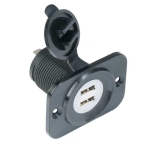 Зарядно устройство за панел A13-226194B2, 2xUSB A, 12-24V, 5V/2.4A