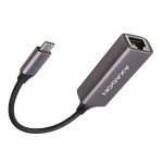 Мрежова Карта USB Type-C Gigabit LAN Card+Cable AXAGON ADE-TRC, Aluminum Body