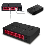 Мрежов комутатор (Суич) MERCUSYS 5-Port Gigabit 10/100/1000M Switch MS105G