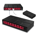 Мрежов комутатор (Суич) MERCUSYS 8-Port Gigabit 10/100/1000M Switch MS108G