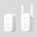 PowerLine Адаптер комплект от 2бр.MERCUSYS гигабитов AV1000+Wi-Fi 300Mbps, MP510 KIT