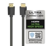 Кабел HDMI v2.1 M-M HAMA 8K, GP, 48 Gbps, 1m, 205241