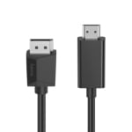 Кабел DisplayPort-M, HDMI-M HAMA 1.5m, 4K /200712