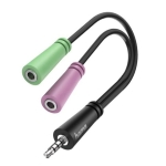 Преход 4-pin Jack, 2x3.5mm Stereo, M-2xF HAMA 200352