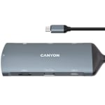 USB Type-C Docking Station CANYON, 8-Port, CNS-TDS15