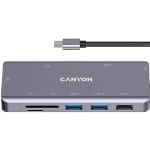 USB Type-C Docking Station CANYON, 9-P, CNS-TDS11