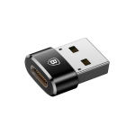 Преход USB 2.0 Type-C женско към  A мъжко, 3A, Твърда връзка, Baseus CAAOTG-01