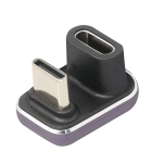 Адаптер USB Type-C мъжко към женско под 180°, 40 Gbps, PD3.1 240W, 8K=60Hz, DeLock 60737