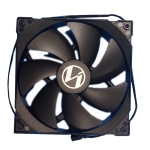 Вентилатор LIAN LI 140x140x25 PWM, 200-1800rpm, 81.30 CFM, 2.4 H2O Static Pressure, Black, LSQE0603