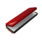 Пасивен охладител за M.2 SSD Jonsbo M2-3 Red, Zuwe-421