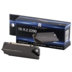 Пасивен охладител за M.2 SSD Thermalright, M.2 2280 Type A B, Black