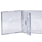 Кутийка за 2xCD/DVD 10мм, Прозрачна