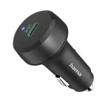 Зарядно за Автомобил Car Type-C Fast Charger HAMA, 25W QC3, 201638