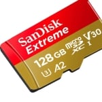 128GB MicroSD-XC SanDisk Extreme, V30, 190MB/s