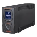 UPS-650GP, 220VAC, 650VA/400W, LCD рег. дисплей, RS-232