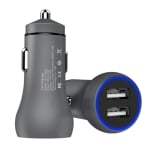 Зарядно устройство за автомобил GS-C0061, 5V/2.4A, 2x USB