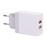 Зарядно устройство WB-UC067, 5V/4.8A, 2x USB port