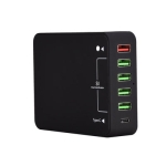 Зарядно устройство 8118, QC3.0, 4x USB port 5V/8A,Type C
