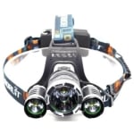Прожектор за глава GV-01, 3 LED (презареждащ)