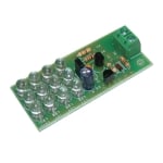 Светодиоден стробоскоп 12 LED - СИН