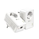 PowerLine Адаптер комплект от 2бр. + контакт TP-LINK AV1000, TL-PA7017PKIT