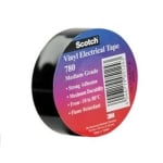 Лента SCOTCH 780 (0.18х19 мм), 20 м, ЧЕРНА