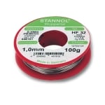 Припой (Тинол) 1.0 мм (100g), Sn60Pb39Cu1, HF32 STANNOL