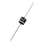 Изправителен диод P600M, 6A/1000V, R-6