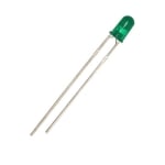 LED 3 мм 304NYGD, 568-570nm 150mcd 60deg, ЗЕЛЕН дифузен