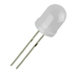 LED 10 мм OSW5YKA162A-OP, 4200mcd 60deg, БЯЛ дифузен