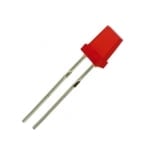 LED 5х2 мм VQA18, 635nm 2mcd 100deg, ЧЕРВЕН