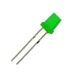 LED 5х2 мм VQA28, 560nm 3mcd 100deg, ЗЕЛЕН