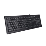 Клавиатура A4 Tech KR-85 Rounded Edge Keys, Black, USB