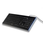 Клавиатура HAMA MMedia KB “Anzano“ Black, Side LED /182663