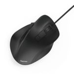 Мишка с кабел HAMA MC-500 Silent+Ergonomic, Black /182612