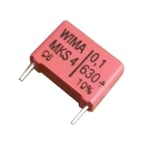 Кондензатор полиестер 100nF/630V, MKS4, 10%, 7.5 мм