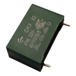 Кондензатор полипропилен X2 470nF/300VAC, 10%, 22.5 мм