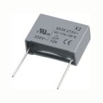 Кондензатор полипропилен X2 1uF/275VAC, 20%, 22.5 мм