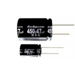 Кондензатор 22uF/450V, 105C, BXC (16х20 мм)