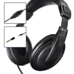 Слушалки Hama TV Stereo Phones, Black, 6m Cable /184013