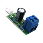 Сигнална лампа, 220VAC, 1 LED, ЧЕРВЕН