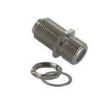 Съединител F мъжки, кабелен (RG-6U), без резба