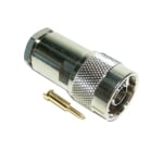 Съединител N мъжки, кабелен (RG-58)