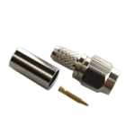 Съединител SMA мъжки, кабелен (RG-174), кримпван