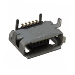 Съединител USB-B micro 5P женски RA, SMT, MOLEX