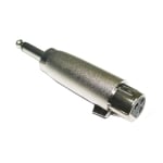 Преход 6.3 мм МОНО мъжки, XLR женски