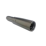 Преход XLR мъжки, 6.3 мм СТЕРЕО женски