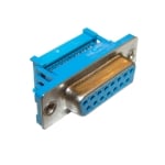 Съединител D-SUB 15P, женски, кабелен IDC