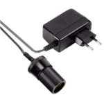 HAMA 240V->Car Lighter Adapter, 12V/1A /88439
