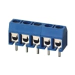 Клема за платка 3P, 5.0 мм, 17А/250V, 1.5 мм2, пластина JS004